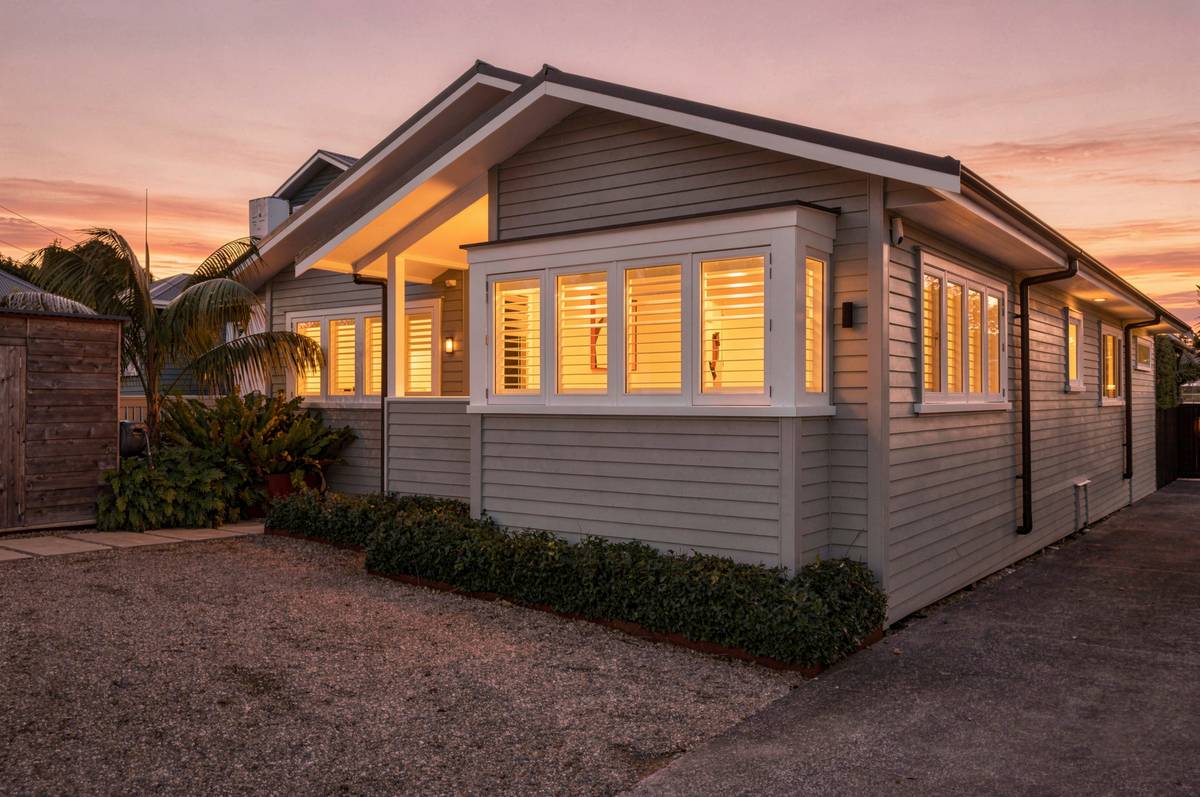 Twilight exterior Wainui