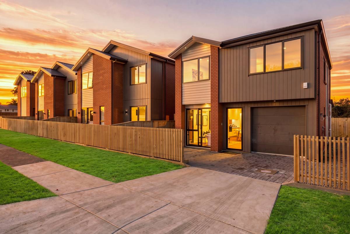 Twilight terraces Street elevation